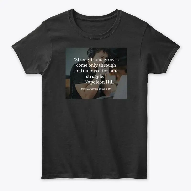 Napoleon Hill quote shirt