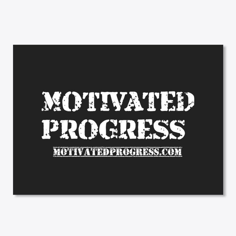 Motivated Progress sticker